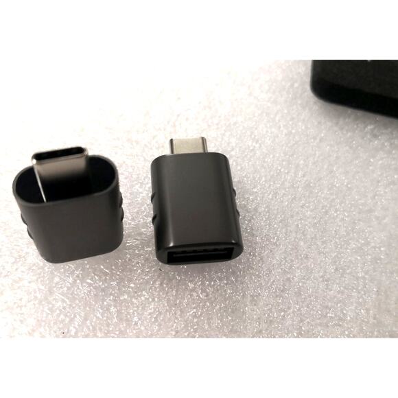 Syntech USB-C Male to USBA Female Adapter Space Gray (2 Pack) Great for Macbook - Picture 3 of 7
